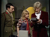Day Of The Daleks Brigadier Jo The Doctor