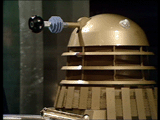 Day Of The Daleks gold dalek
