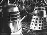 Evil Of The Daleks Daleks battle each other