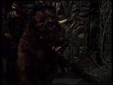 Monster of Peladon Aggedor hunts