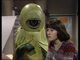 Monster of Peladon Alpha Centauri and Sarah