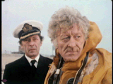 The Sea Devils Captai Hart and the Doctor