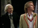 The Five Doctors first and fifth Doctors