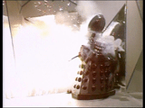 The Five Doctors dalek explodes
