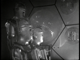 The Moonbase cybermen aboard ship