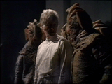 Dr Who and the Silurians Doctor held captive by the silurians