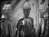 Tomb Of The Cybermen cyber controller with cybermen