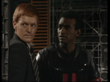 Resurrection of the Daleks Turlough and Mercer