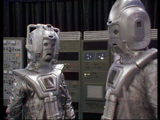 Attack Of The Cybermen cyber controller and lieutenant