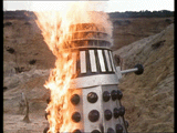 Death To The Daleks Dalek burns