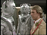 Earthshock Doctor meets the cyberleader