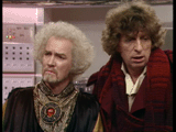 Logopolis Monitor and Doctor