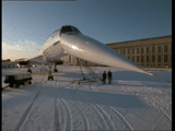 Time Flight concorde parked