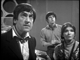 Web Of Fear the Tardis crew