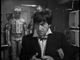 Wheel In Space cybermen surprise the Doctor