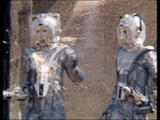 Silver Nemesis cybermen attacked